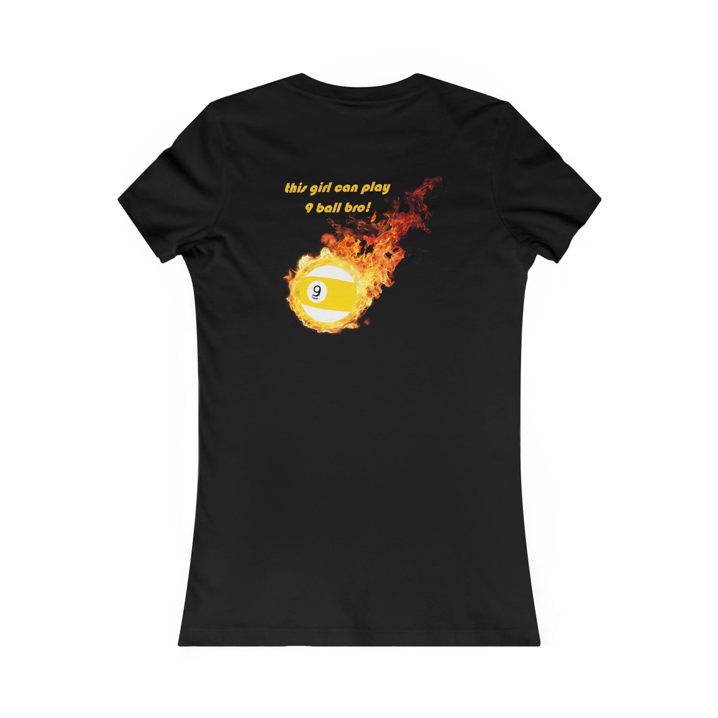 Girl Can Play 9 Ball Tee