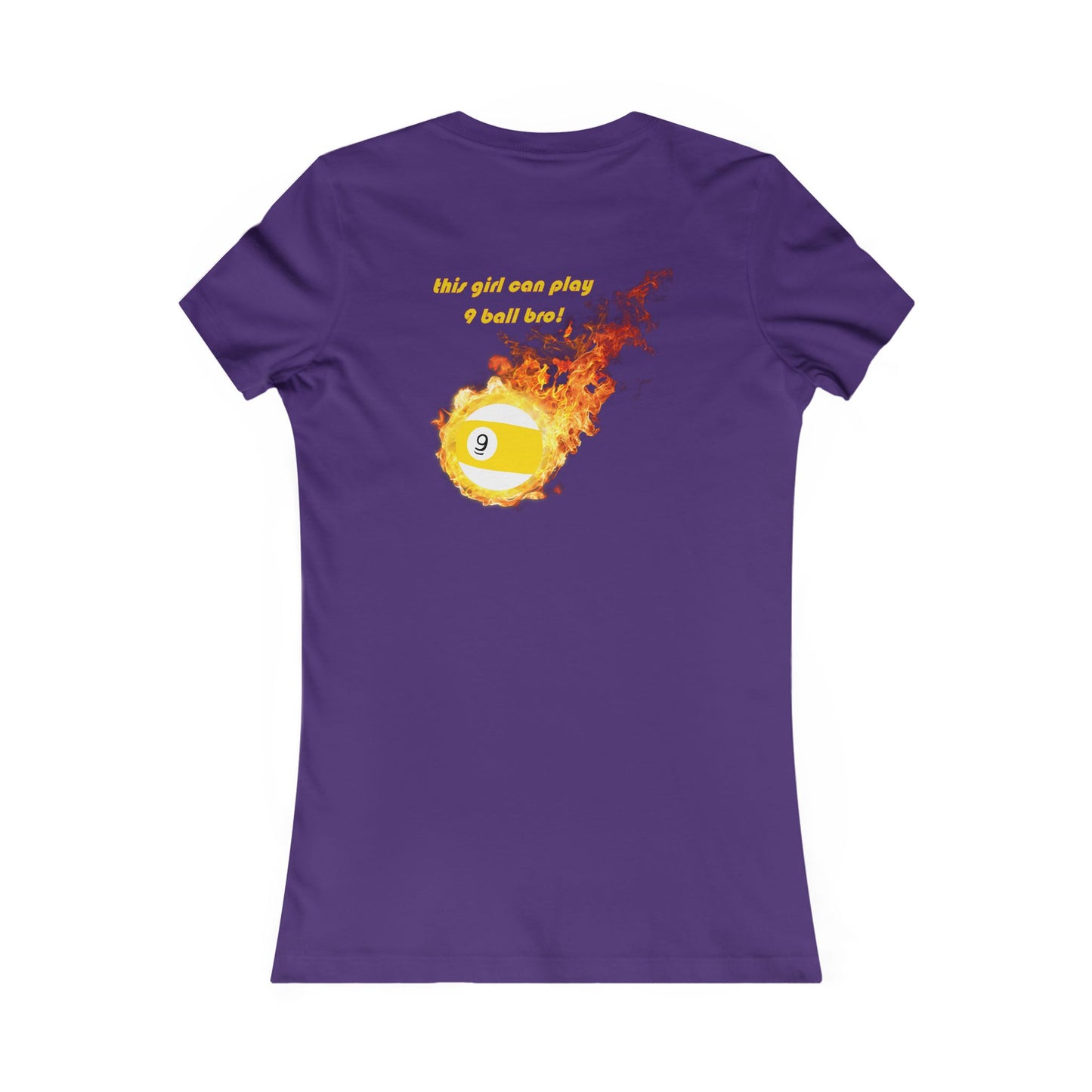 Girl Can Play 9 Ball Tee