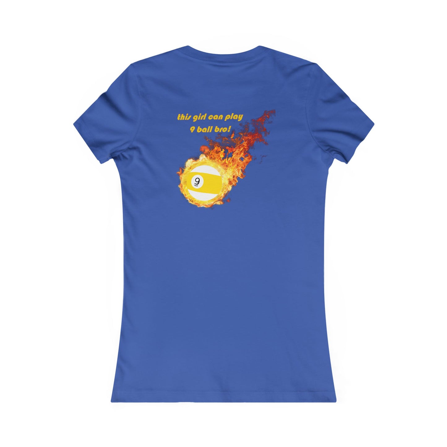 Girl Can Play 9 Ball Tee