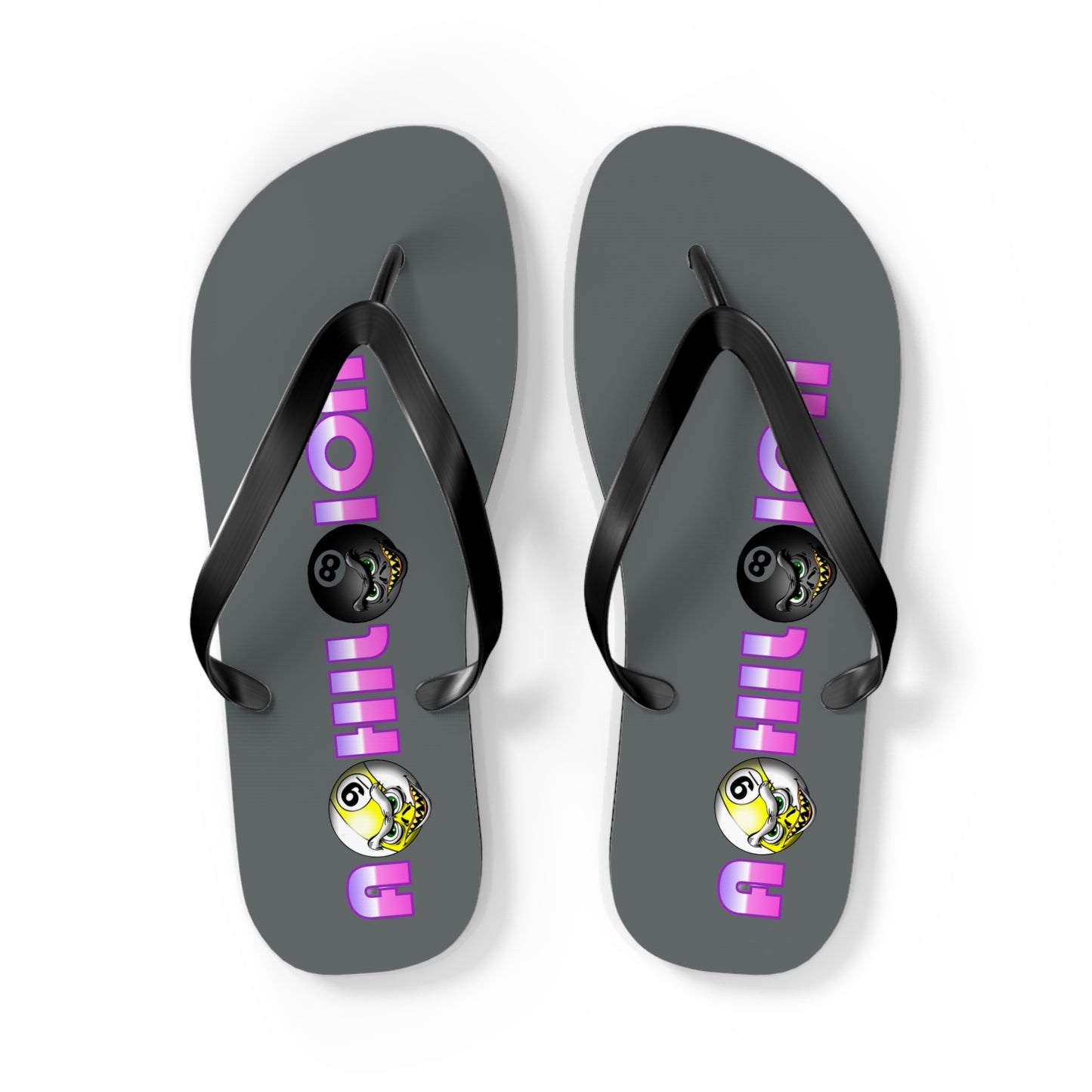 A9HIL8ION – Womens NEO Logo Flip Flops