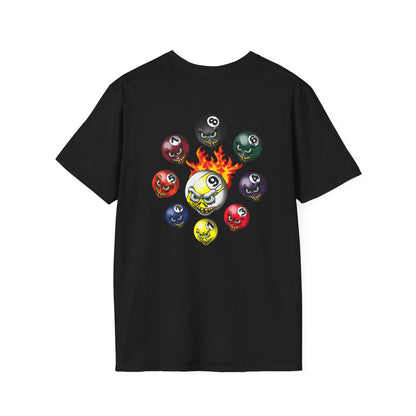 Monster Balls "They're Coming" 9 Ball Tee