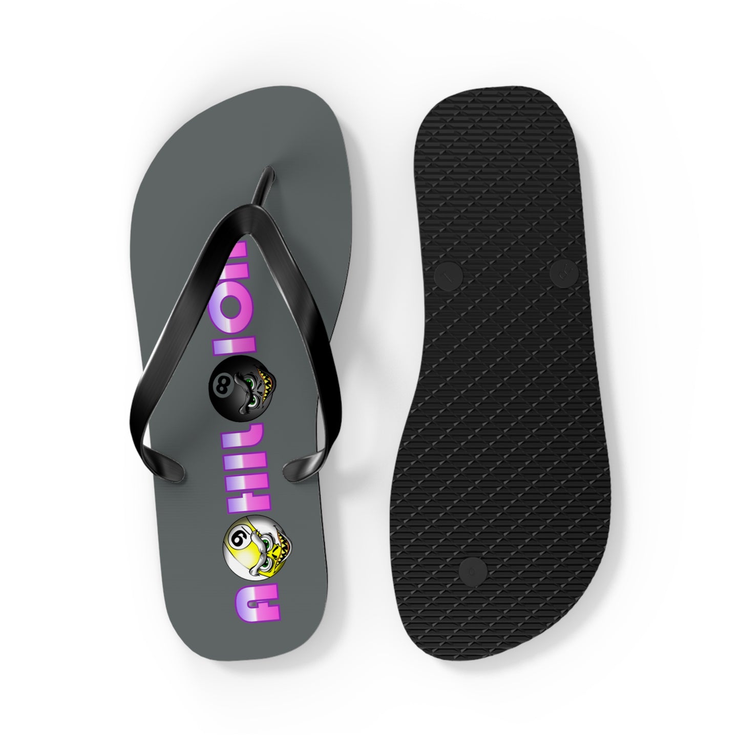 A9HIL8ION – Womens NEO Logo Flip Flops