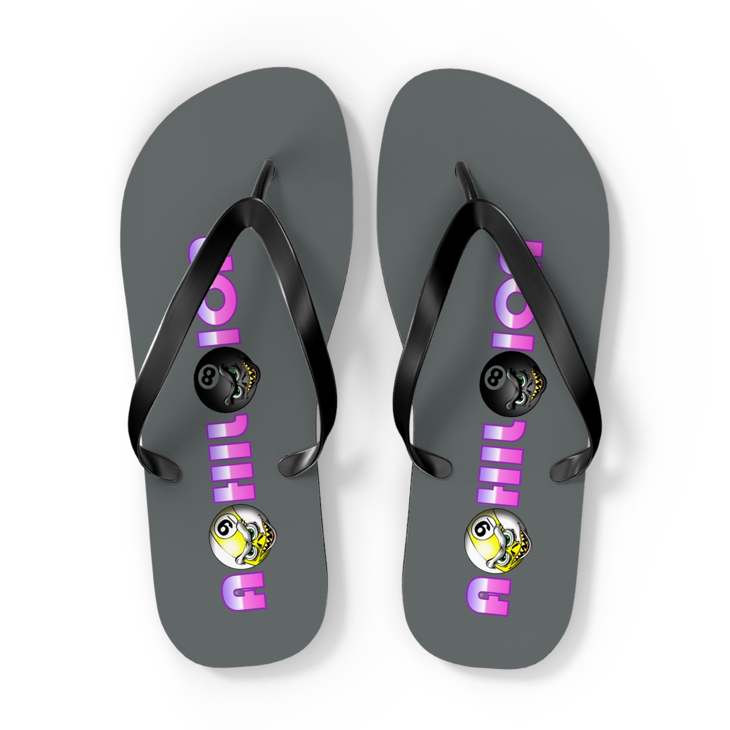 A9HIL8ION – Womens NEO Logo Flip Flops