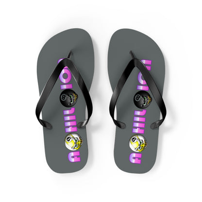 A9HIL8ION – Womens NEO Logo Flip Flops