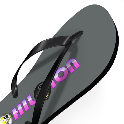 A9HIL8ION – Womens NEO Logo Flip Flops