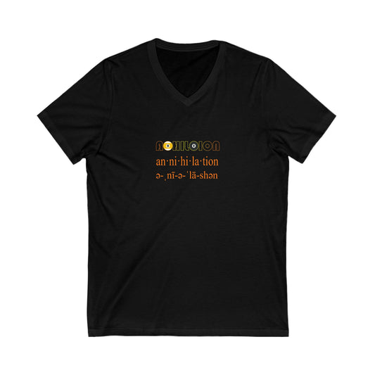 Pronunciation Fire V Neck Tee