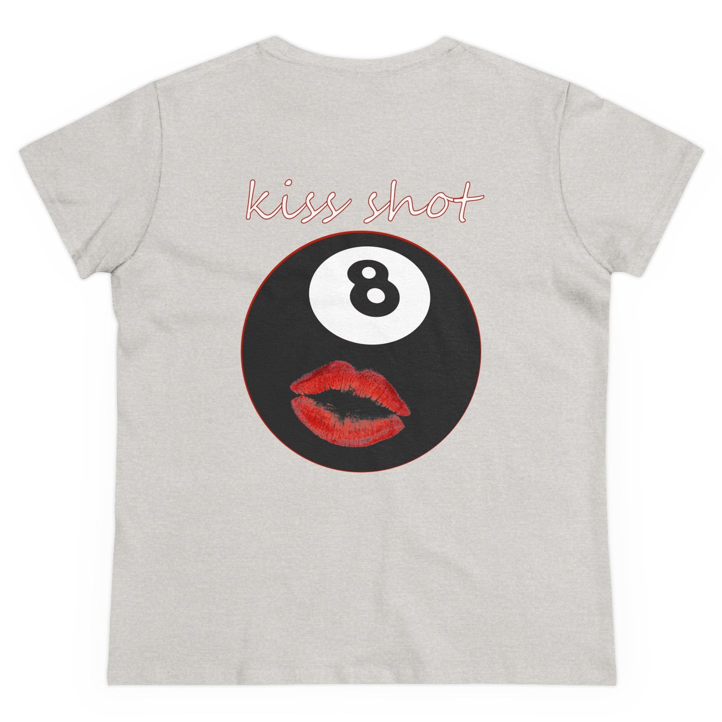 "Kiss Shot" 8 Ball Ladies Tee