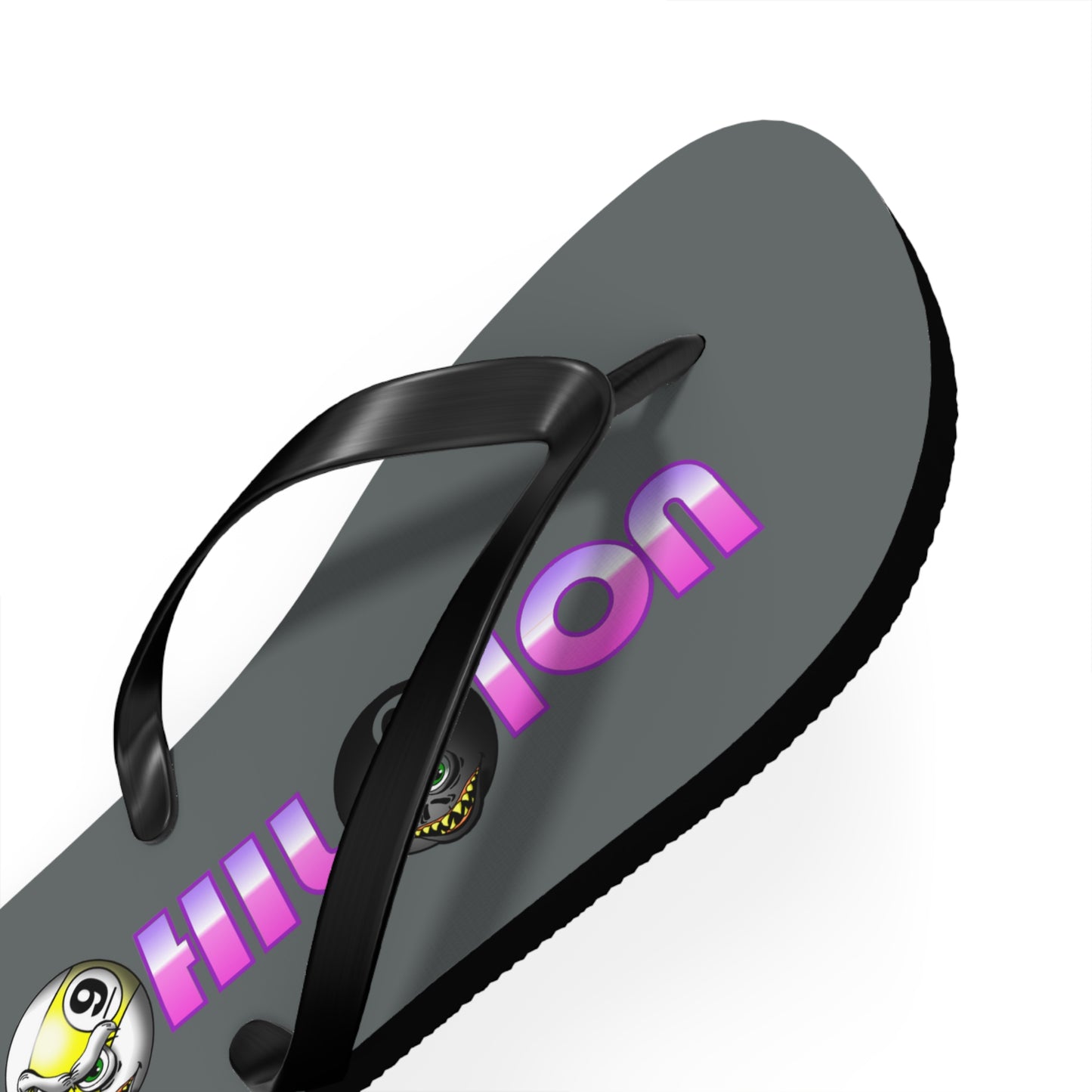 A9HIL8ION – Womens NEO Logo Flip Flops