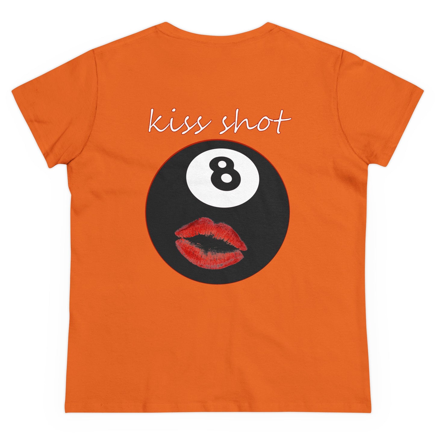 "Kiss Shot" 8 Ball Ladies Tee