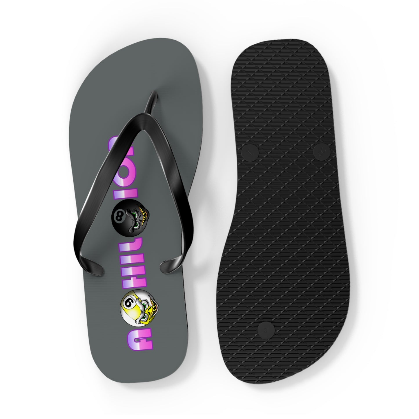 A9HIL8ION – Womens NEO Logo Flip Flops