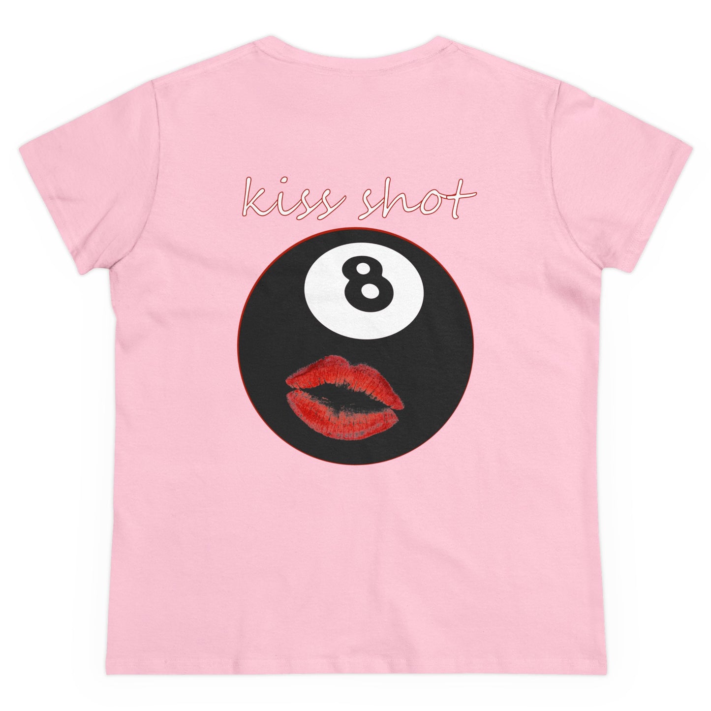 "Kiss Shot" 8 Ball Ladies Tee