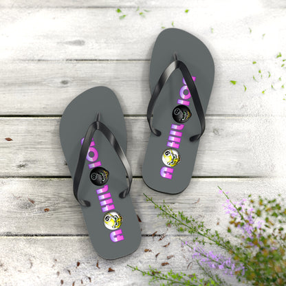 A9HIL8ION – Womens NEO Logo Flip Flops