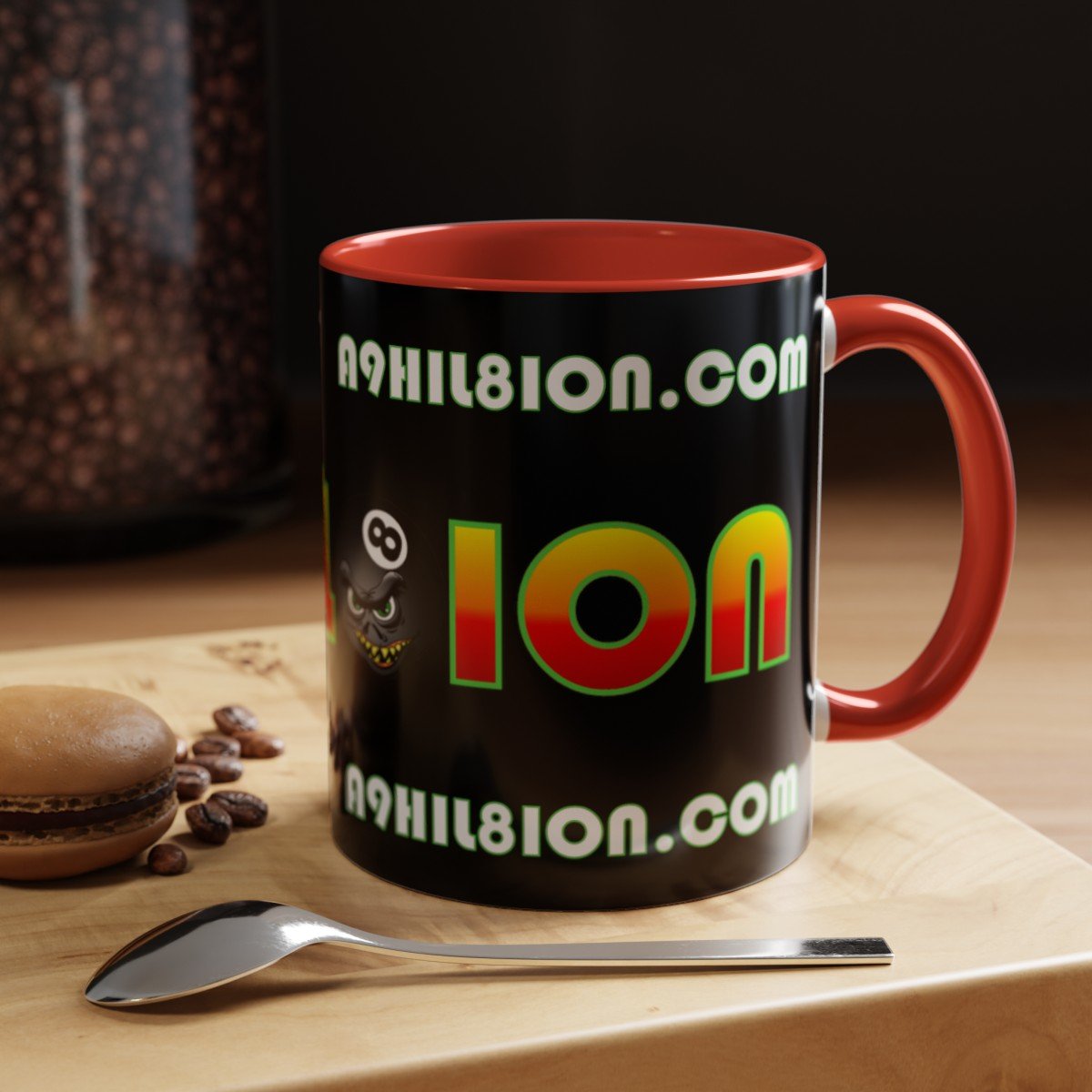 A9HIL9ION - Accent Coffee Mug, 11oz