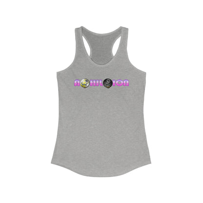 A9HIL8ION – Womens NEO Logo Classic Racerback Tank