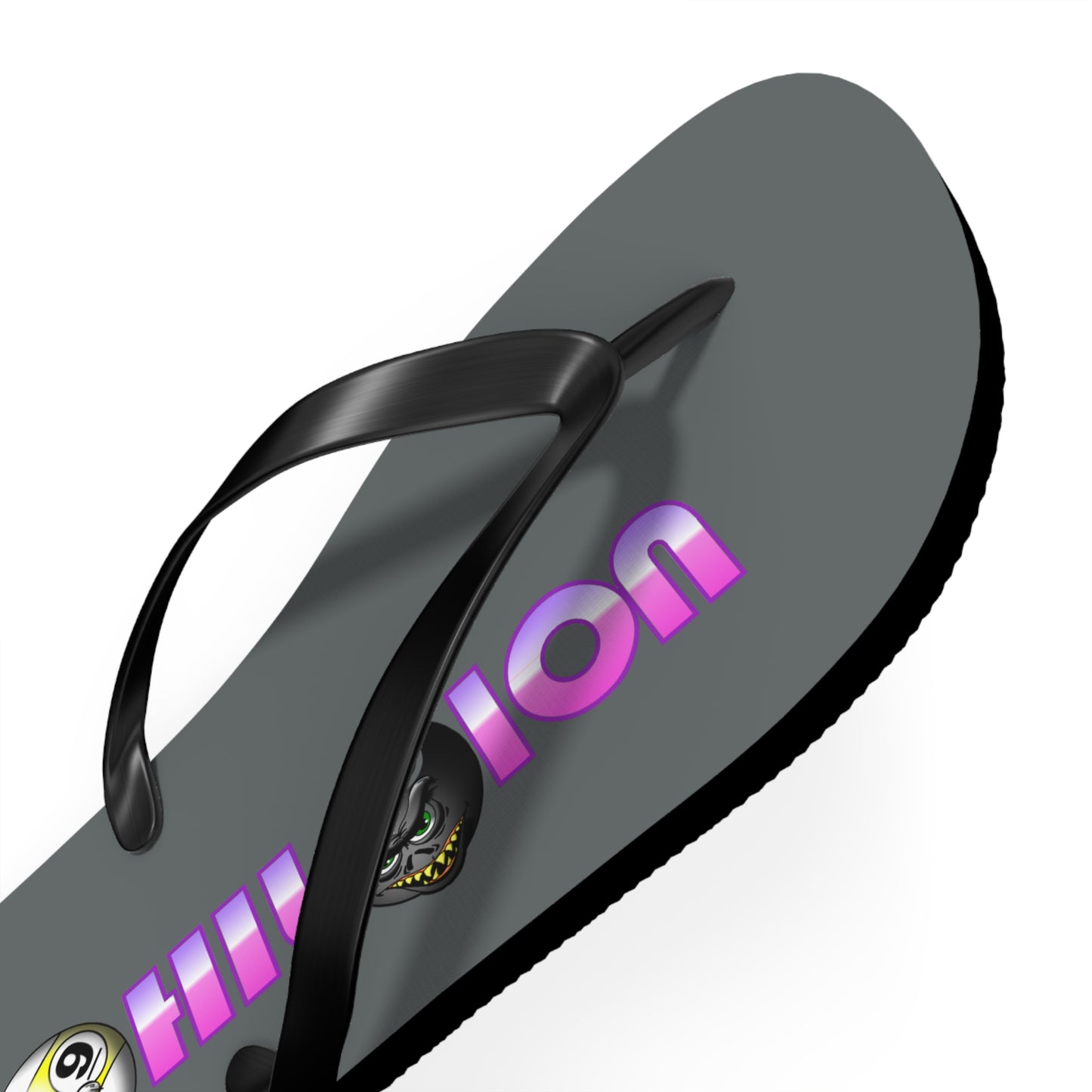 A9HIL8ION – Womens NEO Logo Flip Flops