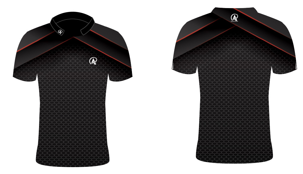 Red Matrix Men's Jersey